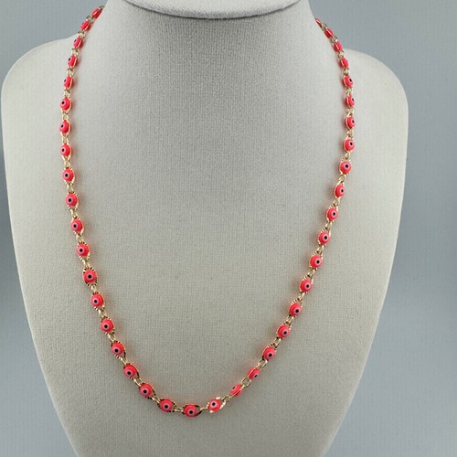 Pink evil eye - eye, bead