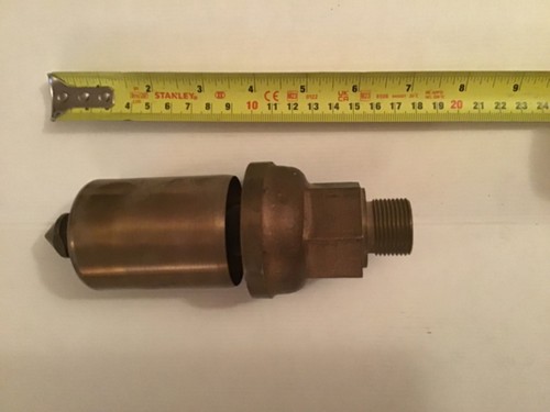 Brass steam whistle - brass,