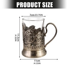 Russian Podstakannik Set