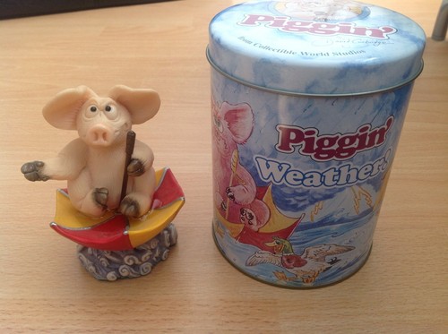 Piggin weather collectible - piggin,