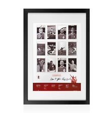Framed Ian St John & Roger Hunt Signed Liverpool Photo - FA Cup Kings 1965