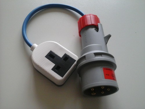 16amp phase plug to - plug,