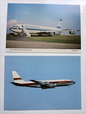 2 CARDS BOEING 707 CARIBBEAN