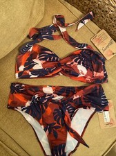 Mantaray Bikini Size 10 Navy