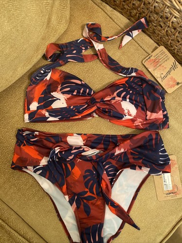 Mantaray bikini size - bikini, navy