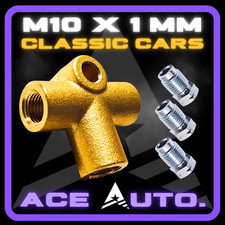CLASSIC CAR M10 Brass 3-Way T
