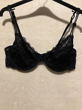 40D Bra Evie Black Lace Underwired Full Cup 
