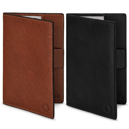 Genuine leather golf scorecard - golf,