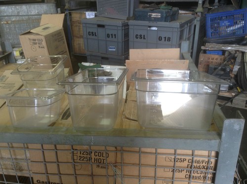 Gastronorm plastic food pans - food,
