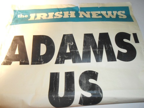 Irish news adams us visa - ",