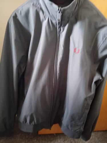 Fred perry grey bomber jacket - grey, jacket.