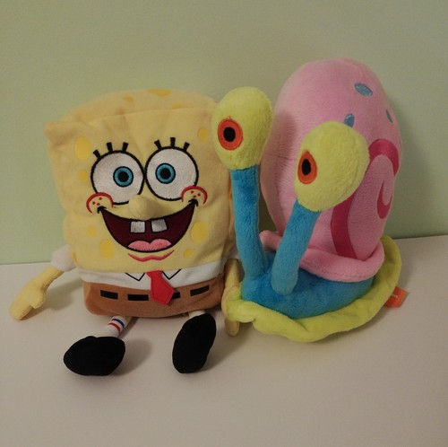 Spongebob plush gary - spongebob,