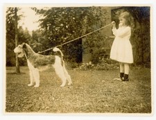 ANTIQUE ABSTRACT PHOTO YOUNG