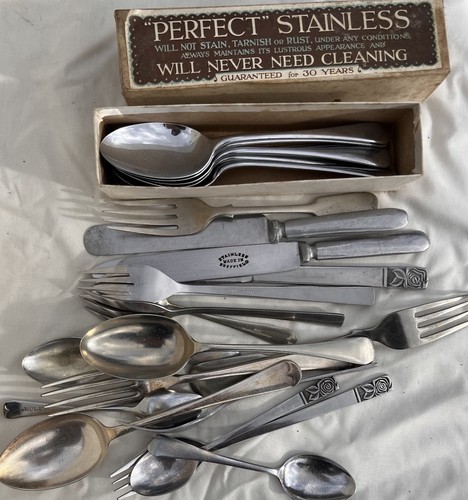 Vintage mixed stainless steel - vintage,