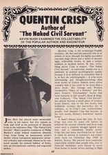 QUENTIN CRISP : THE NAKED