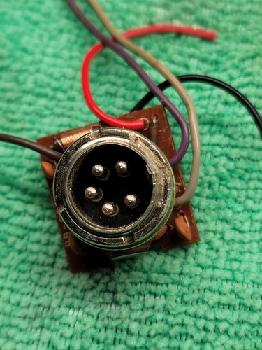 Pin mic connector - connector, for