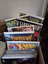 Box Of 100 Marvel Comics, No Dupes, Bagged But Not Boarded