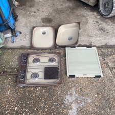 Retro Sink And Gas Hob