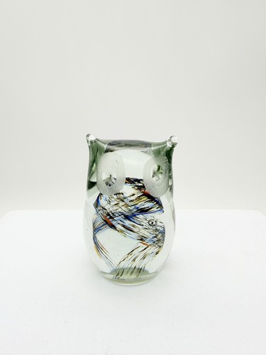 Vintage murano glass owl - murano,