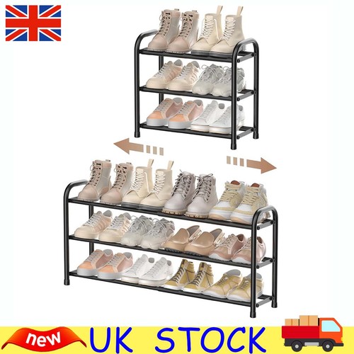 Expandable shoe rack tier - shoe, rack,