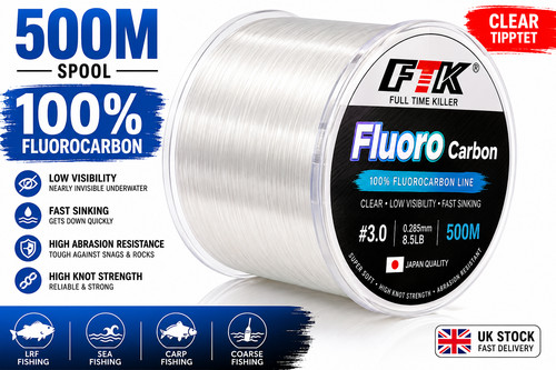 500m fluorocarbon fishing - fluorocarbon, main
