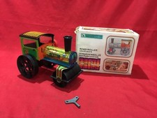 VINTAGE TIN TOY ROAD ROLLER