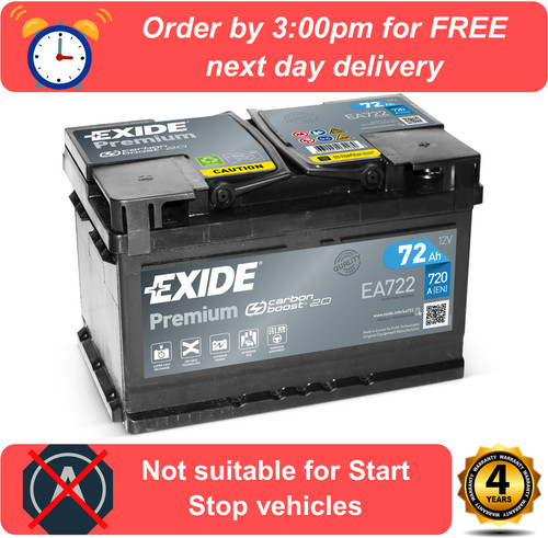 Ea722 exide premium - exide,