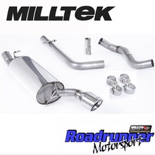 Milltek Audi TT 1.8T Exhaust 150 / 180bhp 2WD Cat Back System MK1 TT SSXAU148