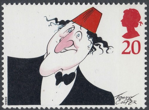 Tommy cooper caricature - tommy,