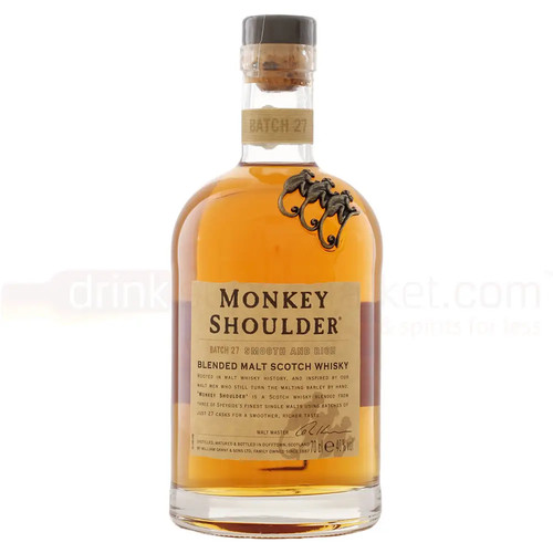 Monkey shoulder whisky 70cl - shoulder,