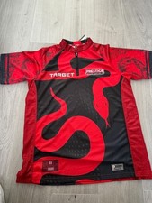Nathan Aspinall official Target Darts Shirt 2025 in size Large - BNWT