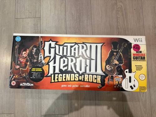 Nintendo wii guitar hero - guitar, 3