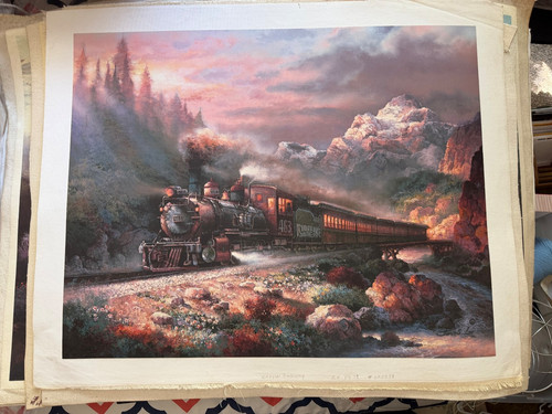 Vintage canyon railway - canyon,