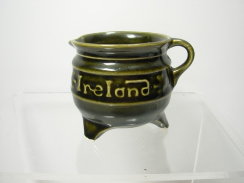 Pottery jug decorated - jug,