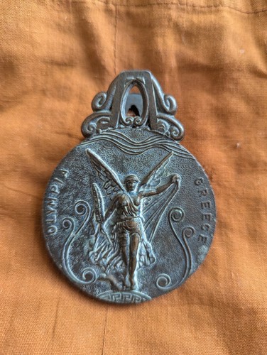 Vintage olympia greece - olympia, paper