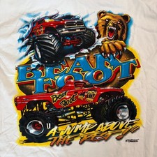 Vintage 90s Bear Foot Monster
