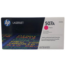 HP 507A Magenta Cartridge Toner Genuine Original CE403 Laserjet Enterprise M551
