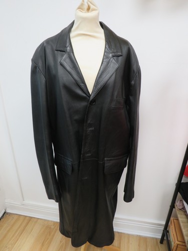 Mdk leather duster coat - leather,
