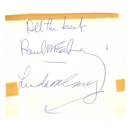 Paul and linda mccartney - and,