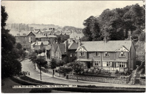 Old colwyn beach road from - old, colwyn,