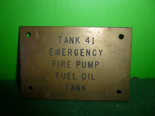 Brass tank emergency - brass,