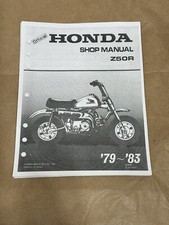 Paper Printed Service Shop Manual 1979-1983 Honda Z50R Z50 Mini Trail 50