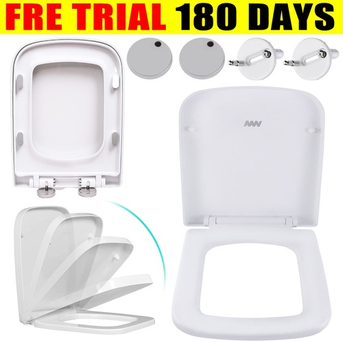 Bathroom square toilet seat - bathroom,