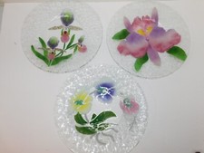 (3) Beautiful Fused Glass Art