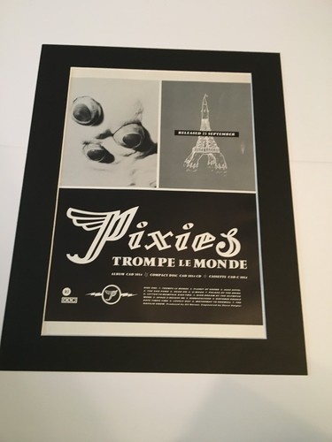 Pixies trompe monde mounted - pixies-trompe, le