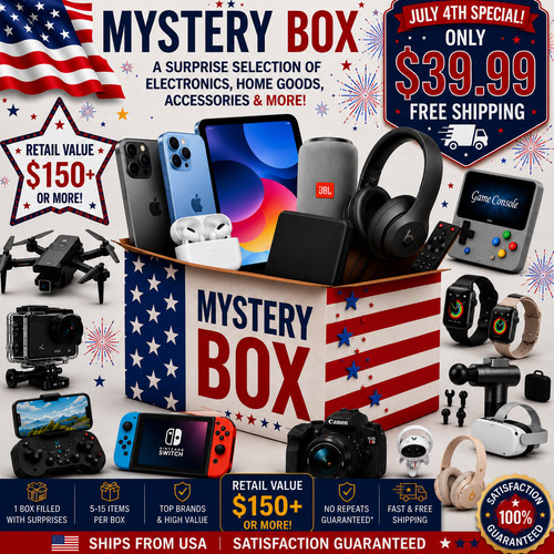 Amazon mystery box merchandise - box,