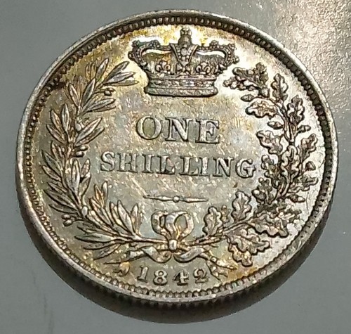 1842 shilling british - shilling,
