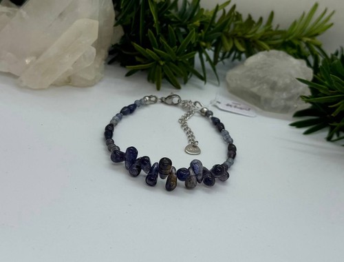 Natural lolite iolite gemstone - natural,