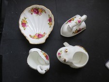 Cottage Rose Fine Bone China Collection  4 Items