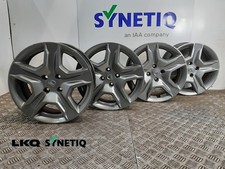 Set Genuine 16 Inch DACIA SANDERO STEEL WHEELS & Wheel Trims 403001040R 4x100 6J